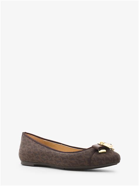 michael kors alice ballet canada|Alice Logo Ballet Flat .